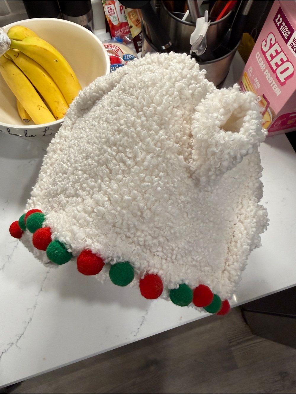 Pottery Barn Decorated Gingerbread House Pillow - Picture 8 of 10